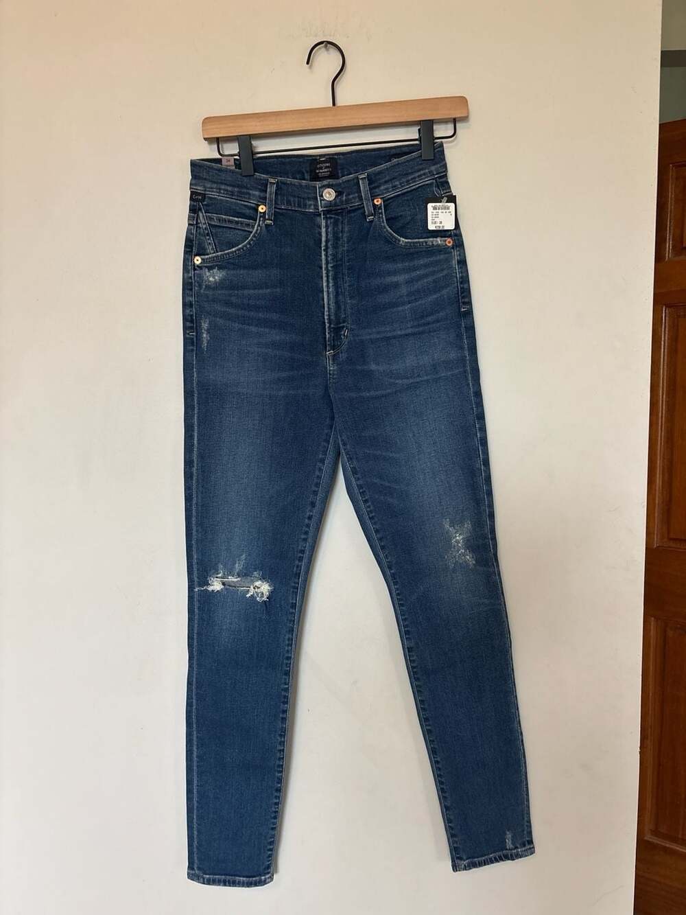 Club Monaco Citizens of Humanity Chrissy Uber High Rise Skinny Sculpt Jeans